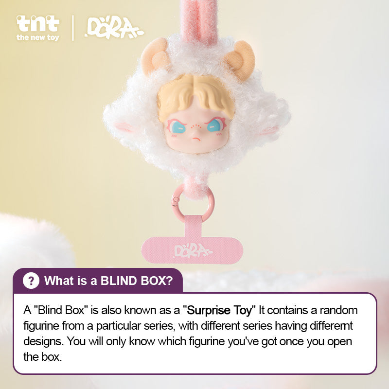 TNT SPACE DORA Constellation Monogatari Series Plush Phone Strap Blind Box