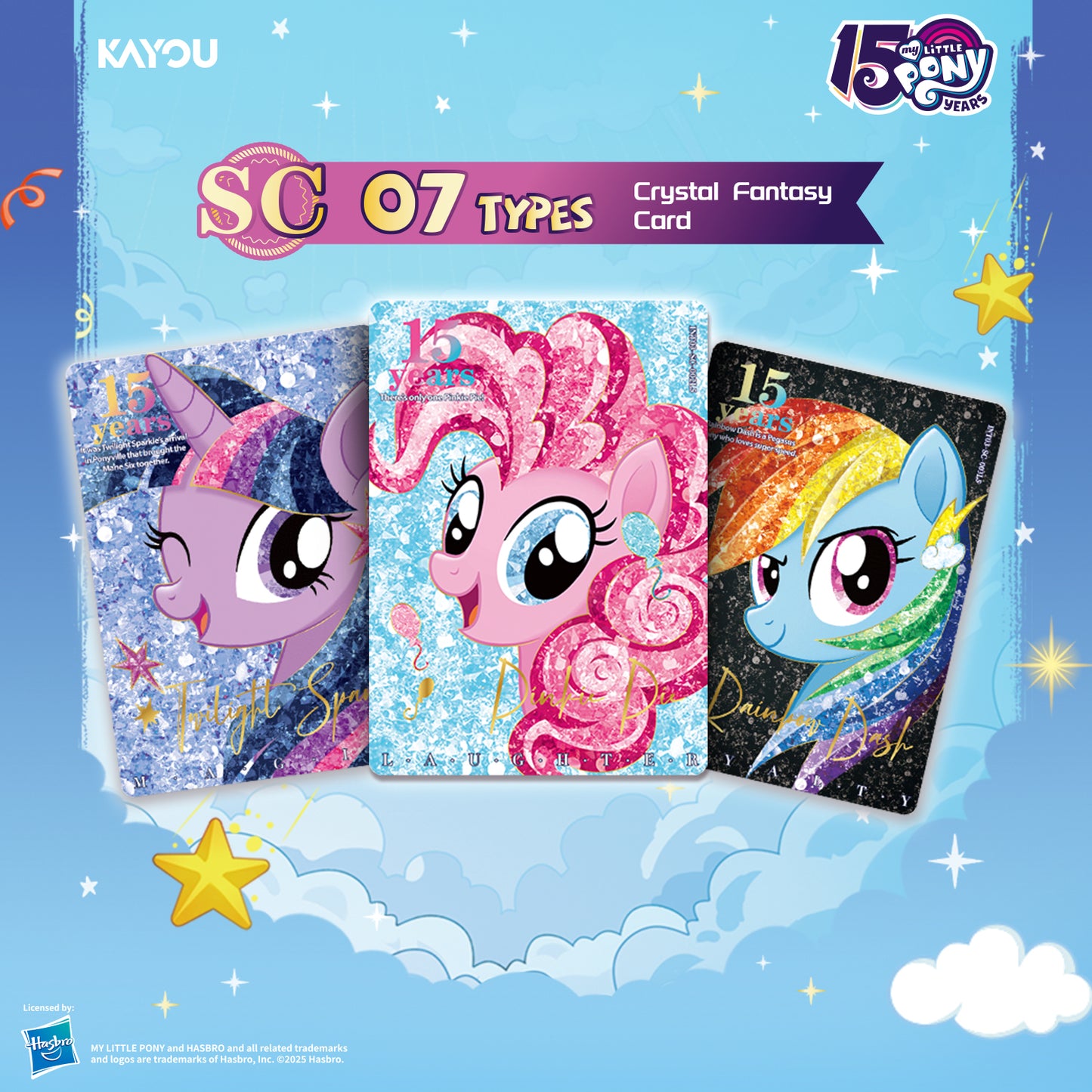 KAYOU My Little Pony-Friendship Eternal Cards-Moon Edition-SEA-Series 3