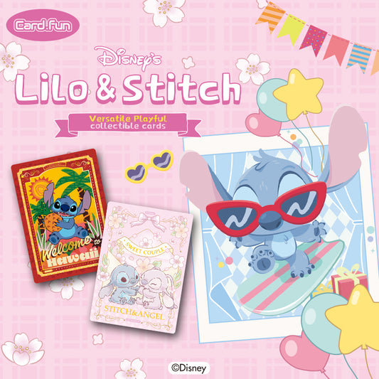 CARDFUN Disney Lilo & Stitch Versatile Playful Collectible Cards