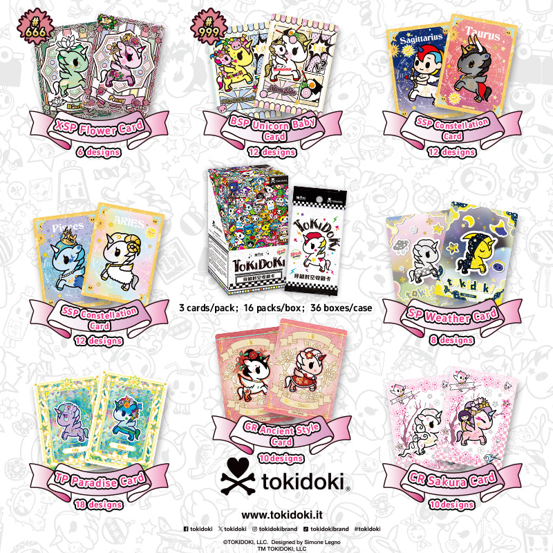 CARDFUN Tokidoki Time-Travel Collectible Cards