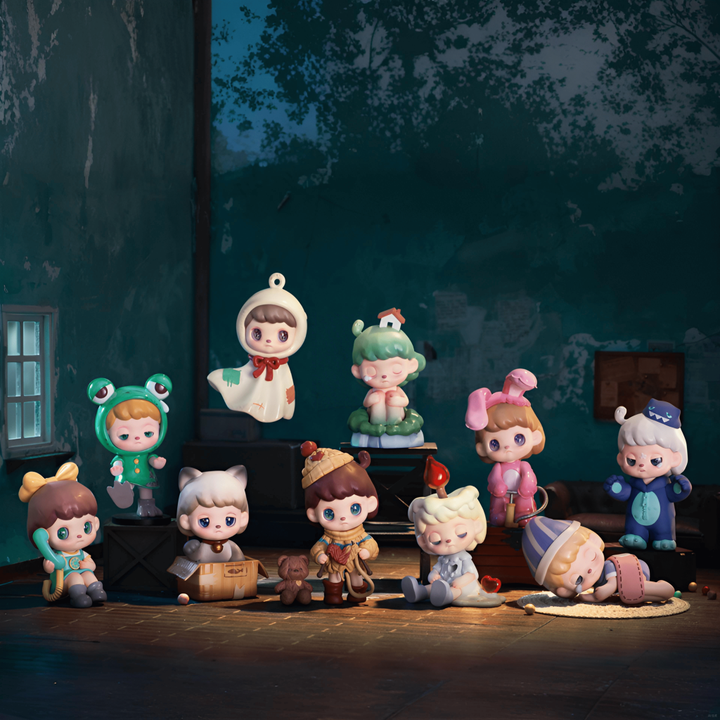 TNT SPACE ANMOO The Perfect World Series Figures Blind Box