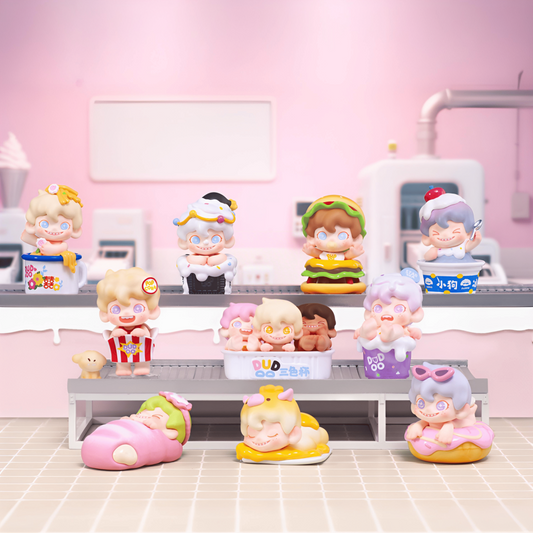 DUDOO Tasty Afternoon Tea Series Figures