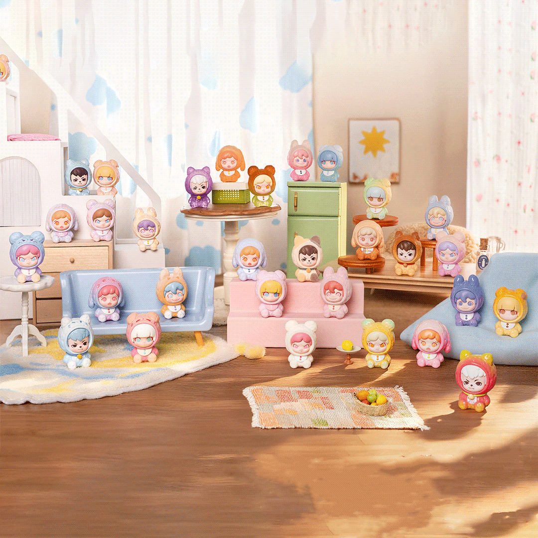 TNT SPACE All-Family Tiny Cutie mili Series Mini Figures Blind Box