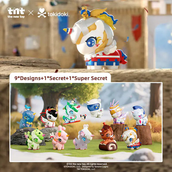 TNT SPACE Tokidoki Chibi Style Unicorno Seasons in Bloom Series Figures Blind Box