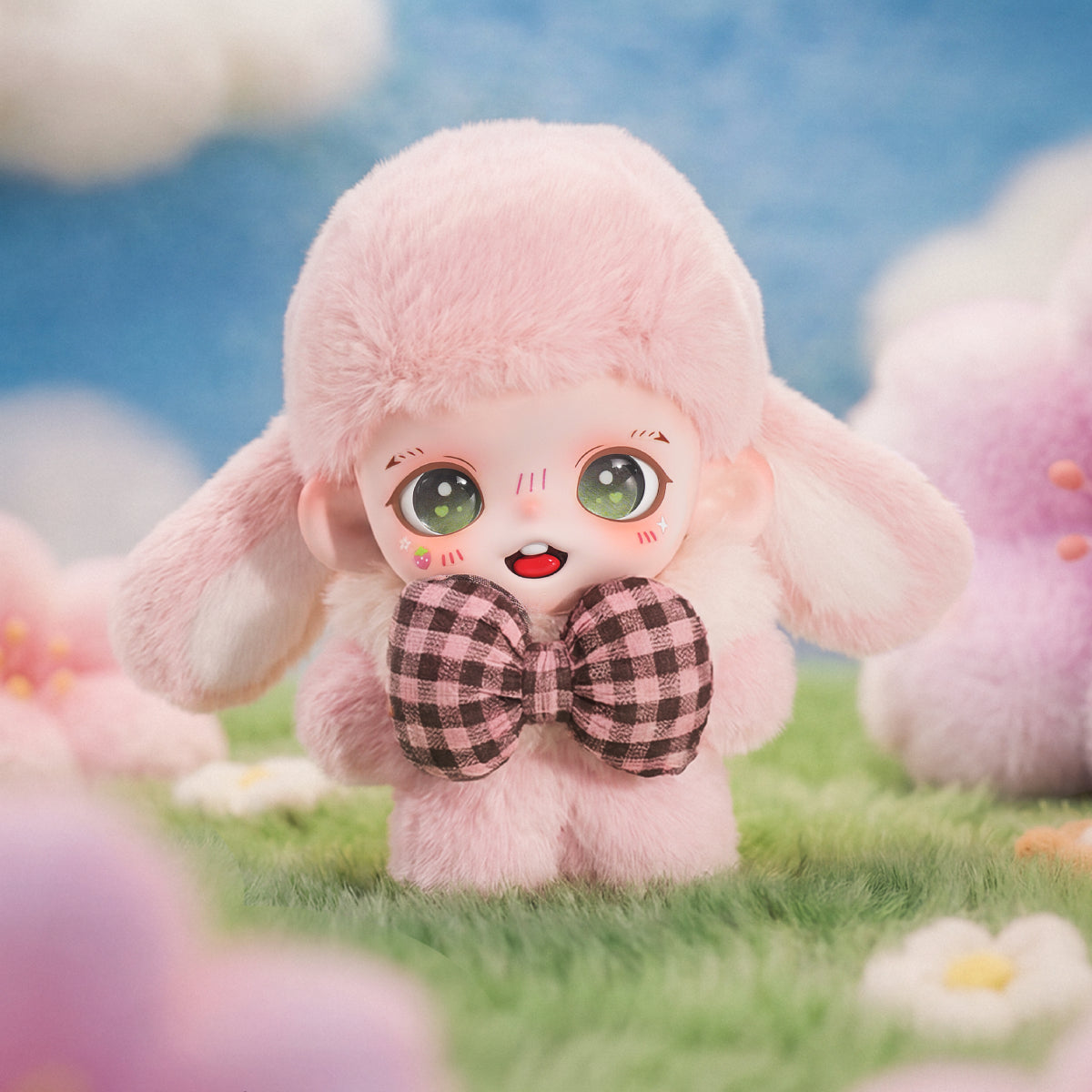 TNT SPACE ZORAA Fluffy Tea Party Series Plush Pendant Blind Box