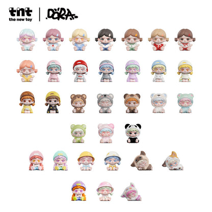 TNT SPACE DORA Daily Outfit Swaps mili Series Mini Figures Blind Box