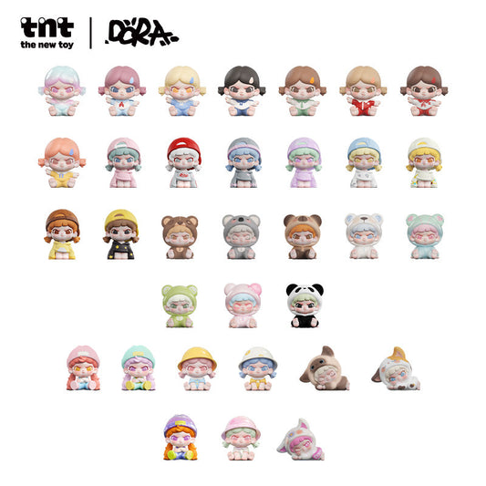 TNT SPACE DORA Daily Outfit Swaps mili Series Mini Figures Blind Box