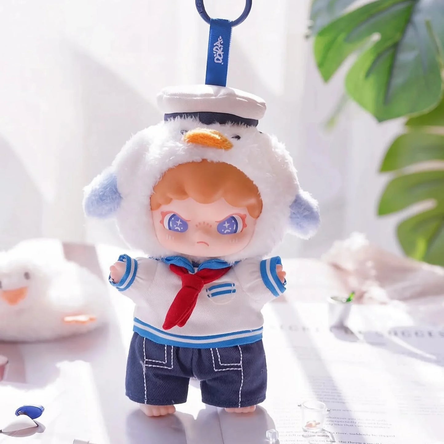 TNT SPACE DORA Seagull Vinyl Plush Pendant