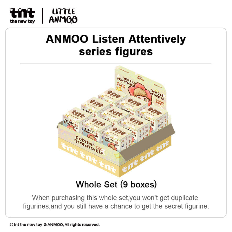 TNT SPACE ANMOO Listen Attentively Series Figures Blind Box