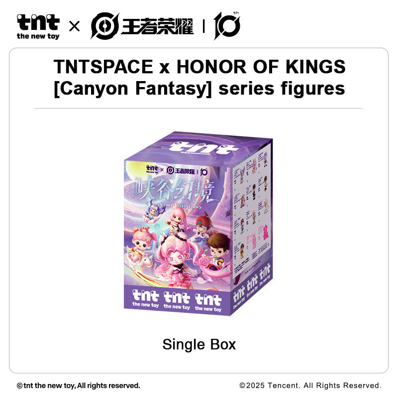 TNT SPACE All-Family x HONOR OF KINGS [Canyon Fantasy] Series Figures Blind Box