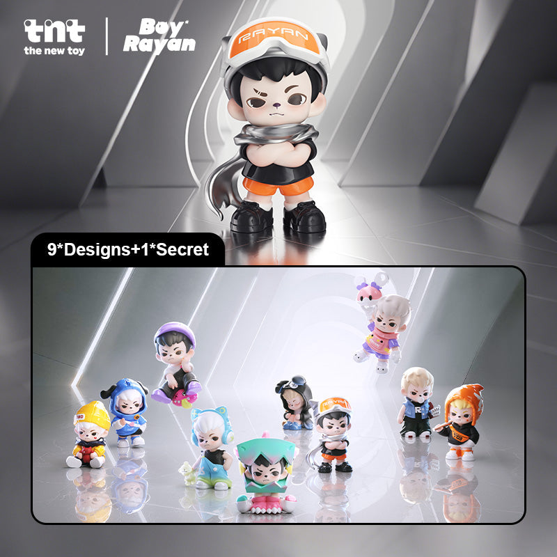 TNT SPACE RAYAN Time Rift Mini Series Figures Pendant Blind Box
