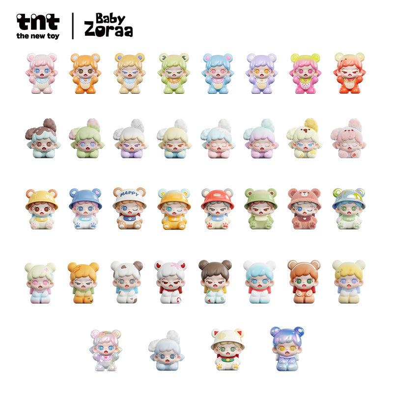 TNT SPACE ZORAA Tiny Kindergarten mili Series Mini Figures Blind Box