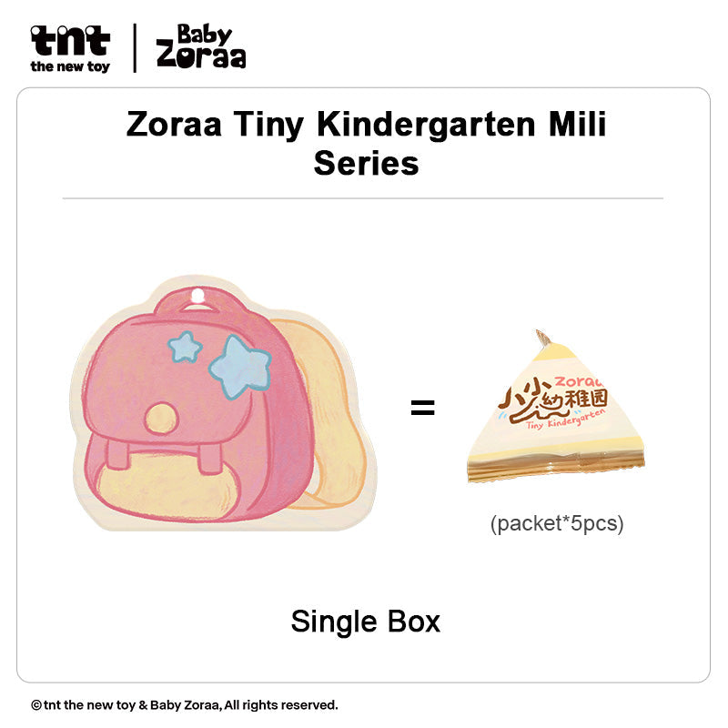 TNT SPACE ZORAA Tiny Kindergarten mili Series Mini Figures Blind Box
