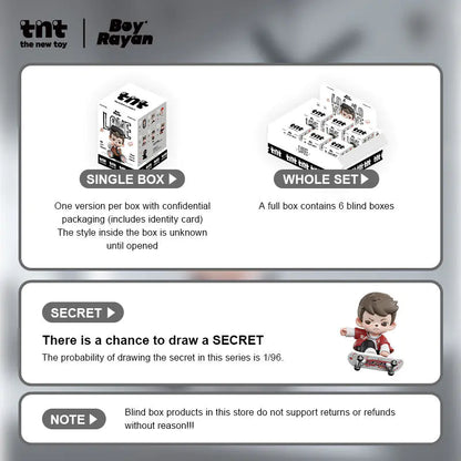 TNT SPACE RAYAN Love Series Figures Pendant Blind Box