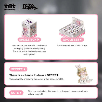 TNT SPACE DORA Material Vistas Series Figures Blind Box