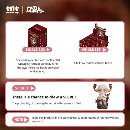 TNT SPACE DORA An Ideal World Series Figures Blind Box