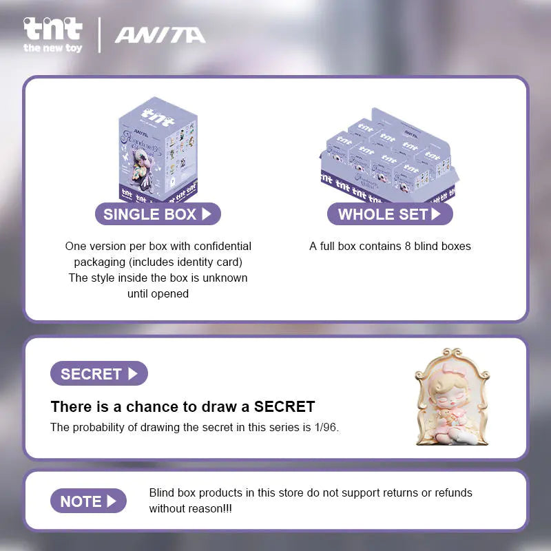 TNT SPACE ANITA Abandoned Chateau Series Figures Blind Box