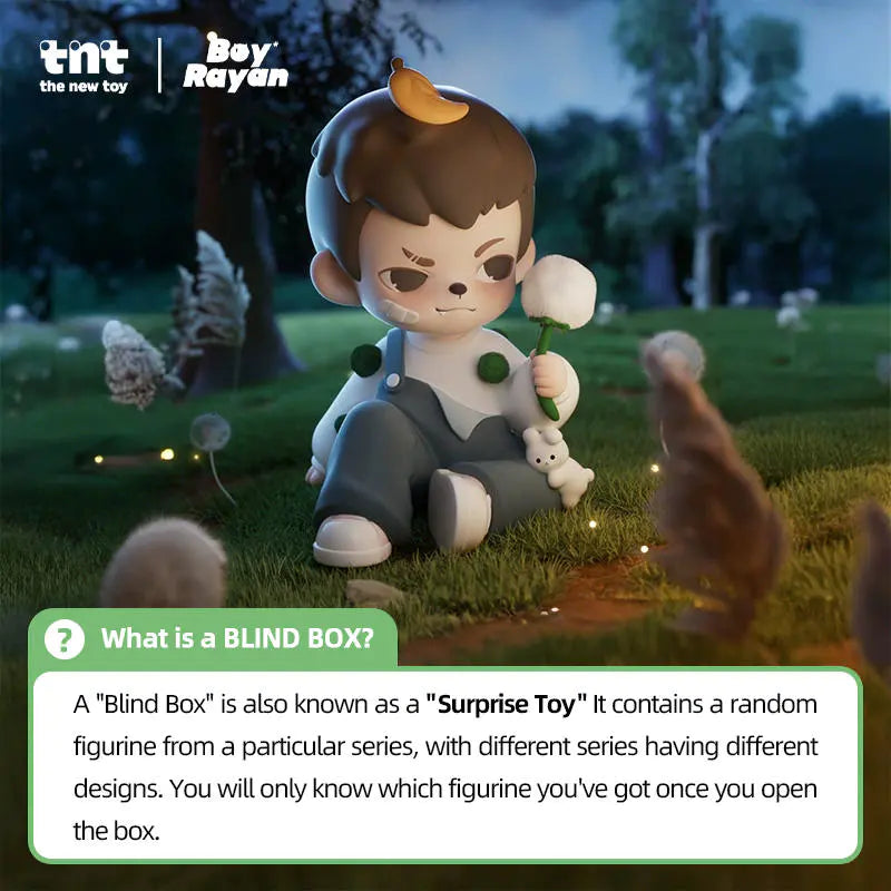 TNT SPACE RAYAN All Life Blossoms Series Figures Blind Box