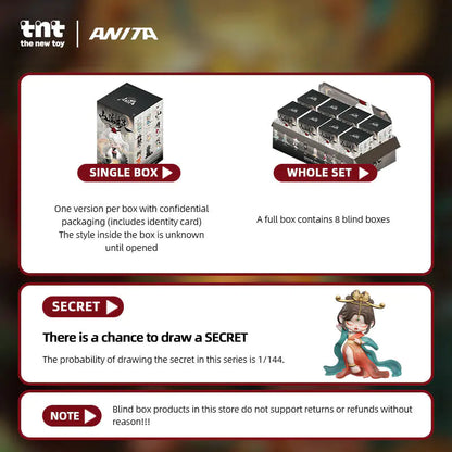 TNT SPACE ANITA Mountains and Seas Have Spirits Series Figures Blind Box