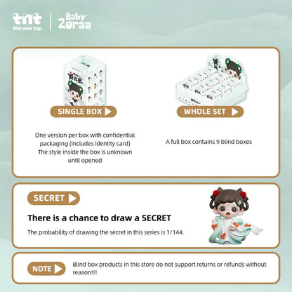 TNT SPACE ZORAA Poems of Ling Long Series Figures Blind Box