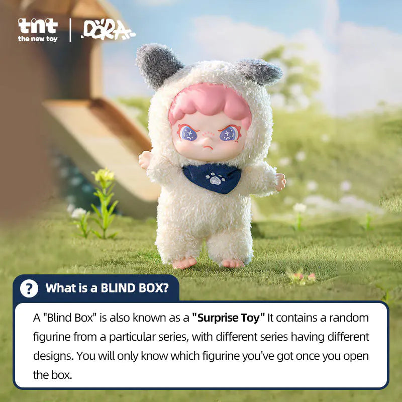 TNT SPACE DORA Animals Series Vinyl Plush Doll Blind Box