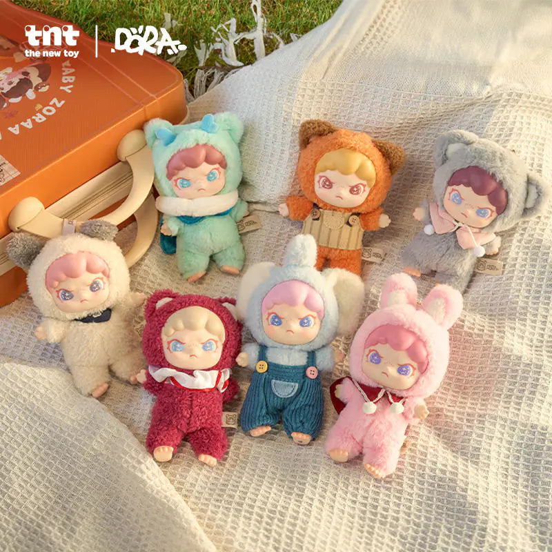 TNT SPACE DORA Animals Series Vinyl Plush Doll Blind Box