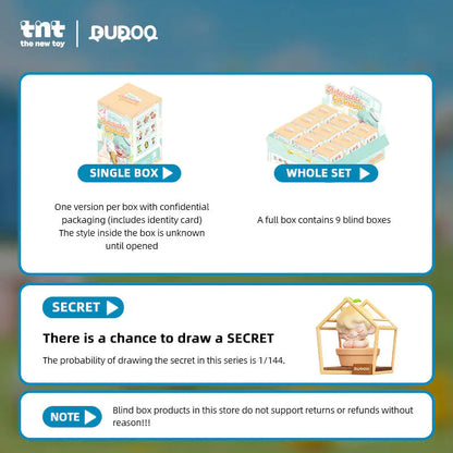 TNT SPACE DUDOO Adorable Carnival Series Figures Blind Box