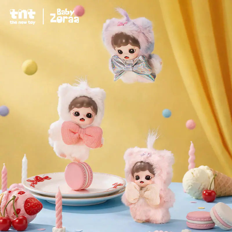 TNT SPACE ZORAA Sugary Sweet Mini Series Plush Pendant Blind Box