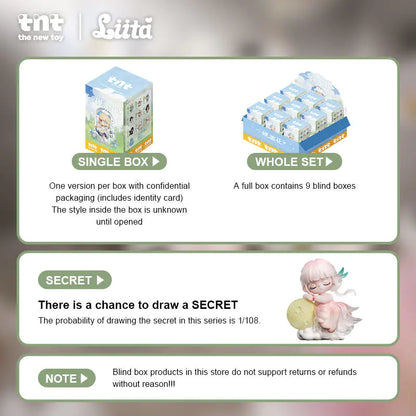 TNT SPACE Liita Where Petals Settle Series Figures Blind Box