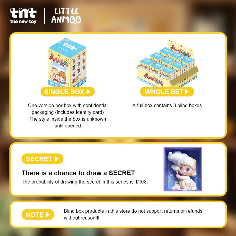 TNT SPACE ANMOO A Hidden Corner Series Figures Blind Box