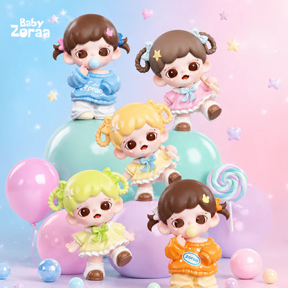 TNT SPACE Baby ZORAA Candy Playtime Mini Series Figures Blind Box