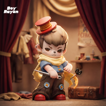 TNT SPACE RAYAN Tent No. 7 Series Figures Blind Box