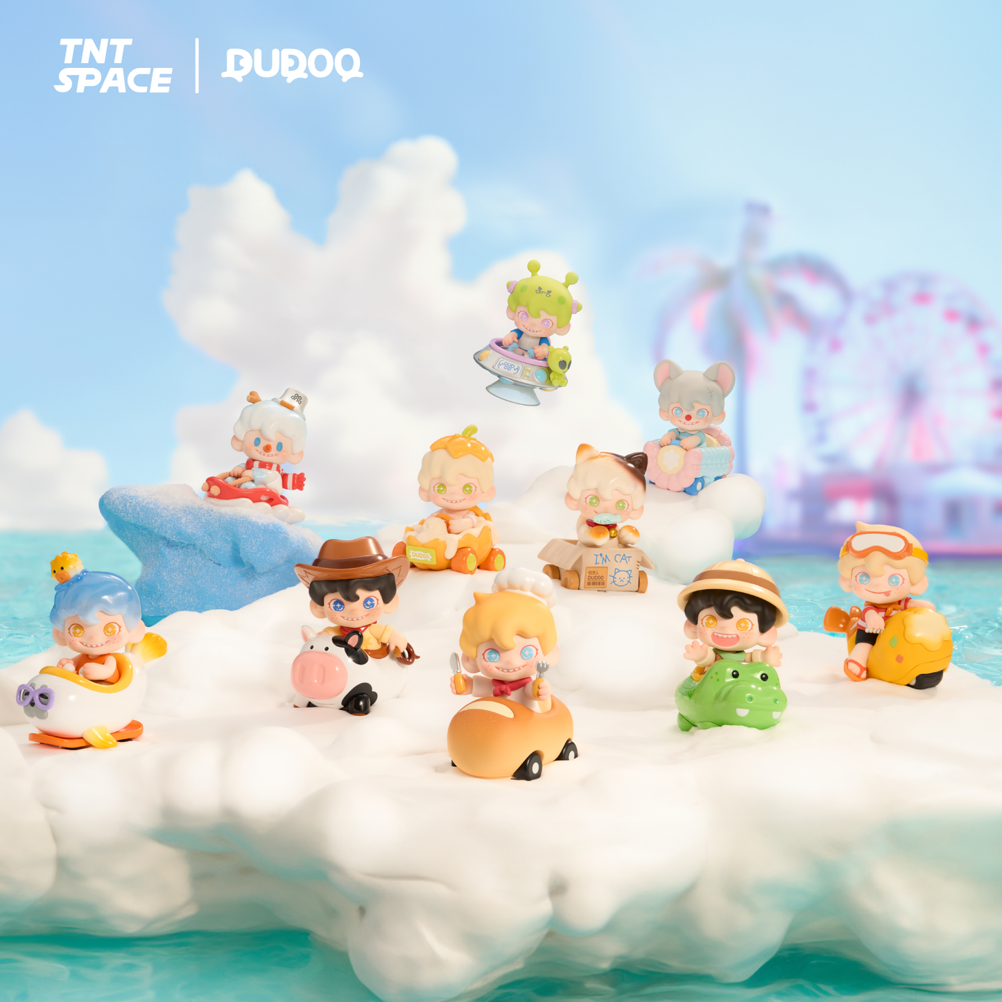 TNT SPACE DUDOO Fantastic Adventure Series Figures Blind Box