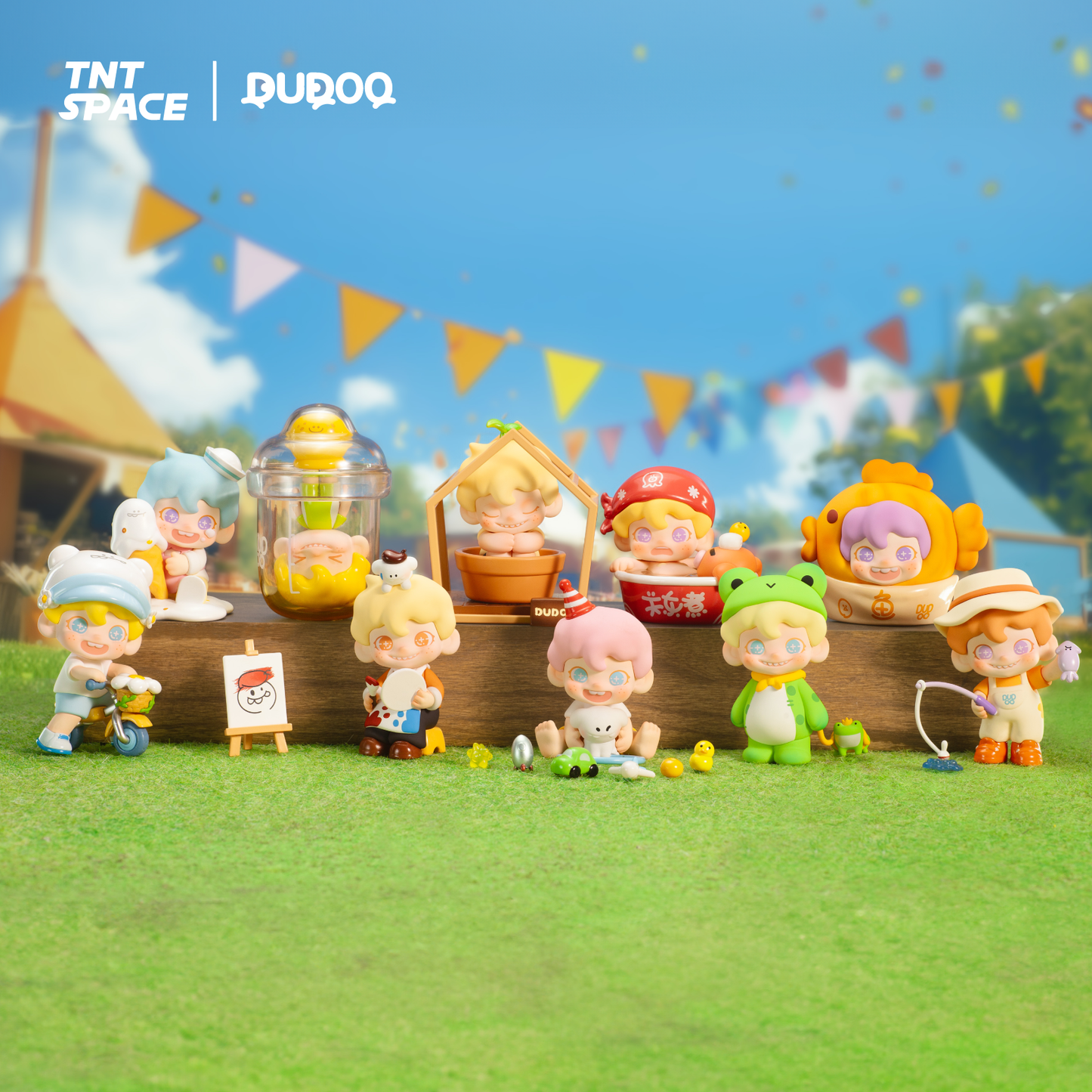 TNT SPACE DUDOO Joyful Carnival Series Figures Blind Box