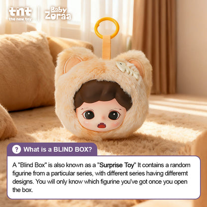TNT SPACE ZORAA's Fluffy Little World Series Plush Keychain Blind Box