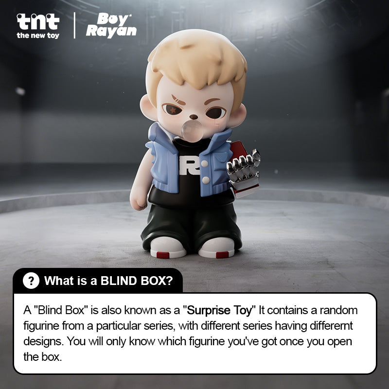 TNT SPACE RAYAN Time Rift Mini Series Figures Pendant Blind Box