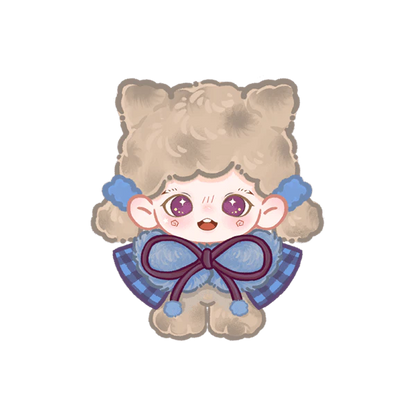 TNT SPACE ZORAA Fluffy Tea Party Series Plush Pendant Blind Box