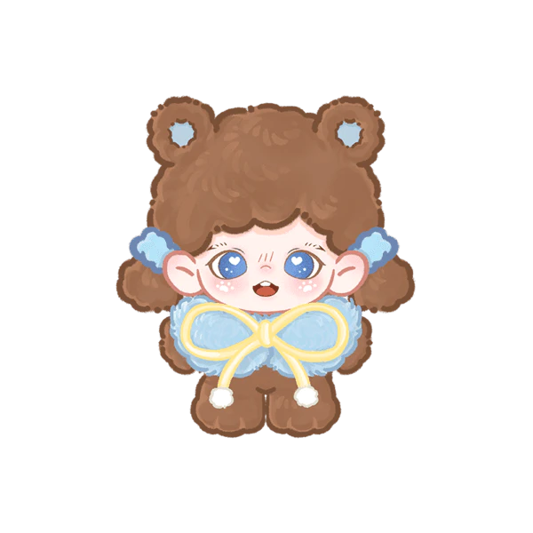 TNT SPACE ZORAA Fluffy Tea Party Series Plush Pendant Blind Box