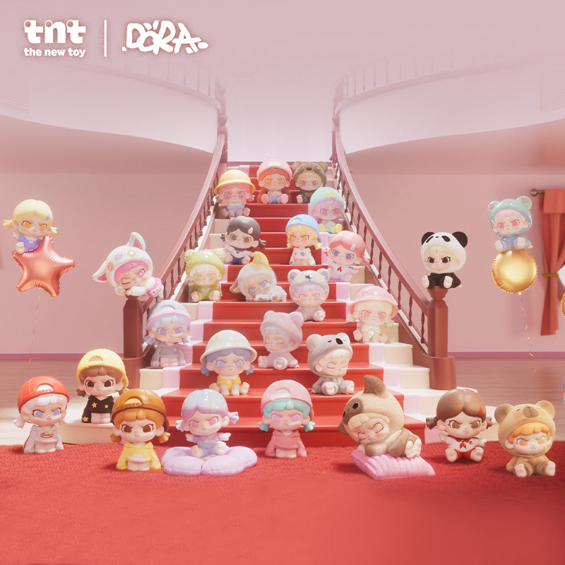 TNT SPACE DORA Daily Outfit Swaps mili Series Mini Figures Blind Box