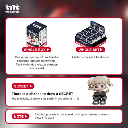 TNT SPACE All-Family Acoustic Wave Fission Series Figures Blind Box