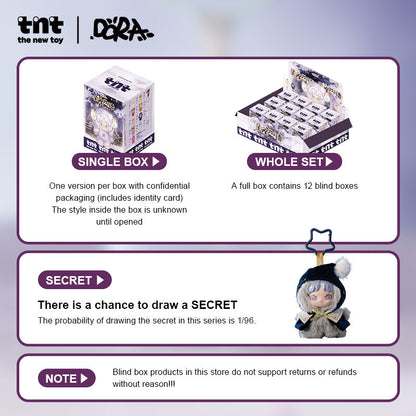 TNT SPACE DORA Constellation Monogatari Series Vinyl Plush Hanging Blind Box