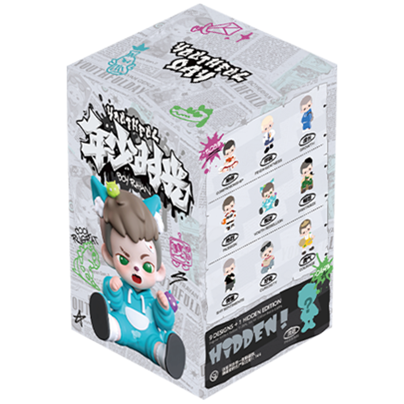 TNT SPACE RAYAN Youthful Days Series Figures Blind Box