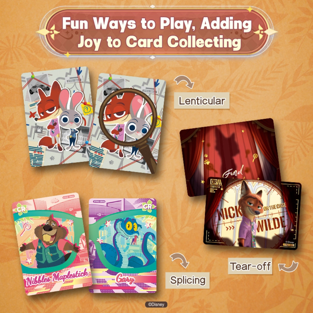 CARDFUN Disney Zootopia 2 Secret Mission Collectible Cards