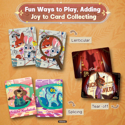 CARDFUN Disney Zootopia 2 Secret Mission Collectible Cards