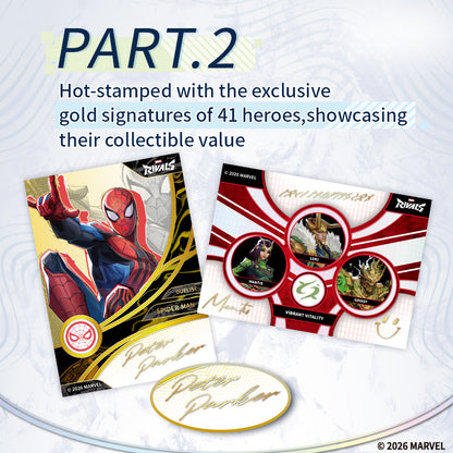CARDFUN Marvel Rivals Eternal Glory Trading Cards