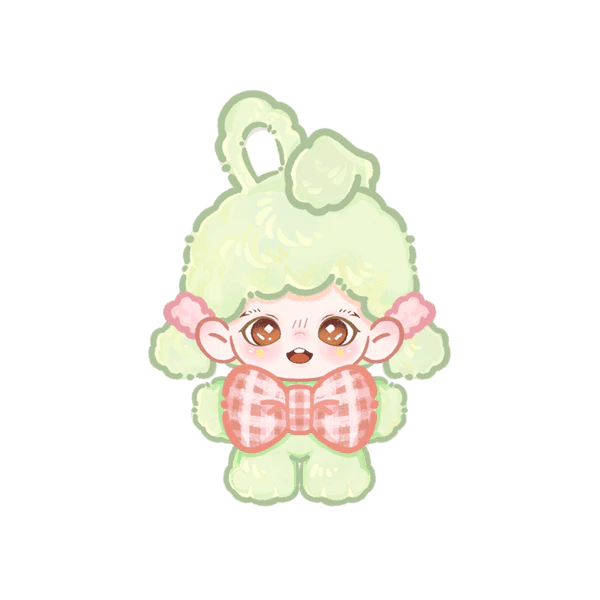 TNT SPACE ZORAA Fluffy Tea Party Series Plush Pendant Blind Box