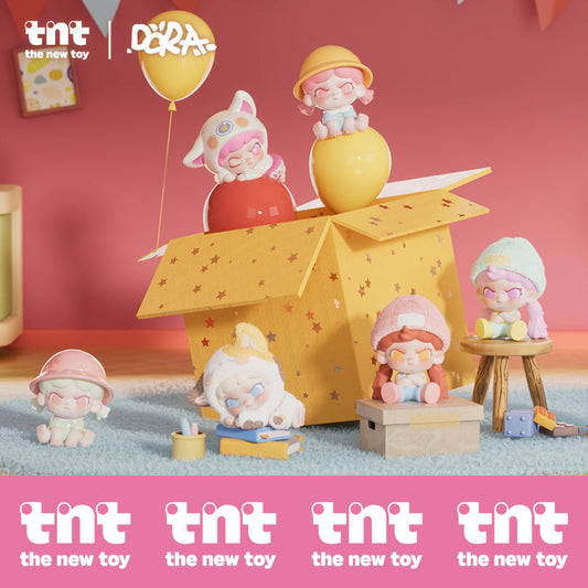 TNT SPACE DORA Daily Outfit Swaps mili Series Mini Figures Blind Box