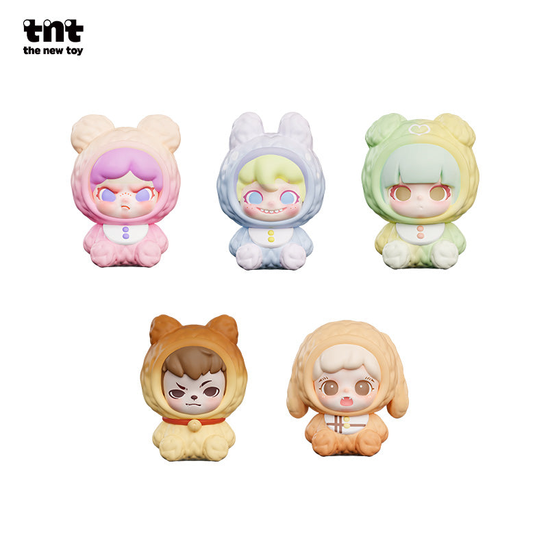 TNT SPACE All-Family Tiny Cutie mili Series Mini Figures Blind Box
