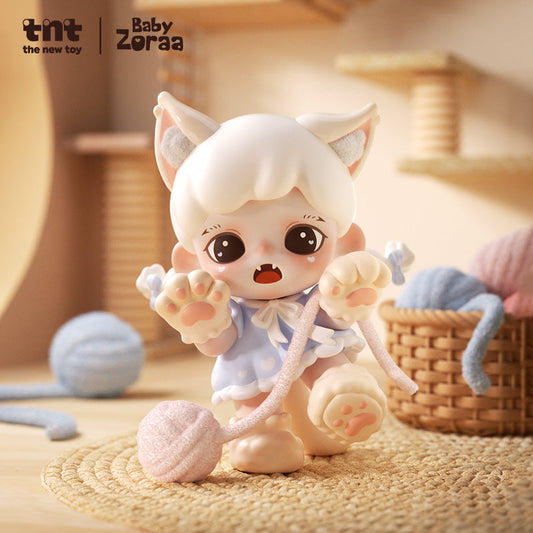 TNT SPACE ZORAA Meow Cat Face Mini Series Figures Blind Box