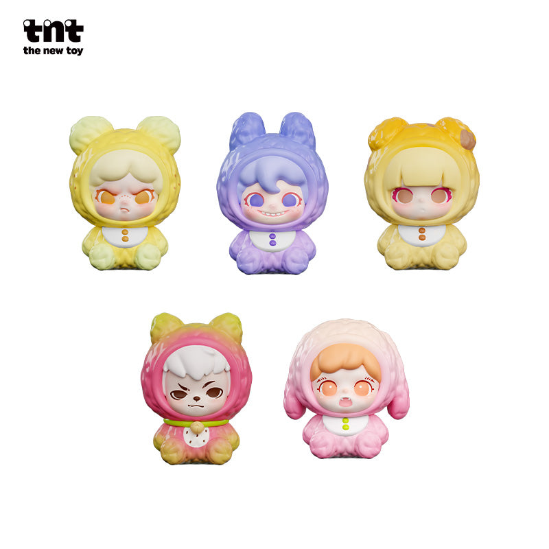 TNT SPACE All-Family Tiny Cutie mili Series Mini Figures Blind Box
